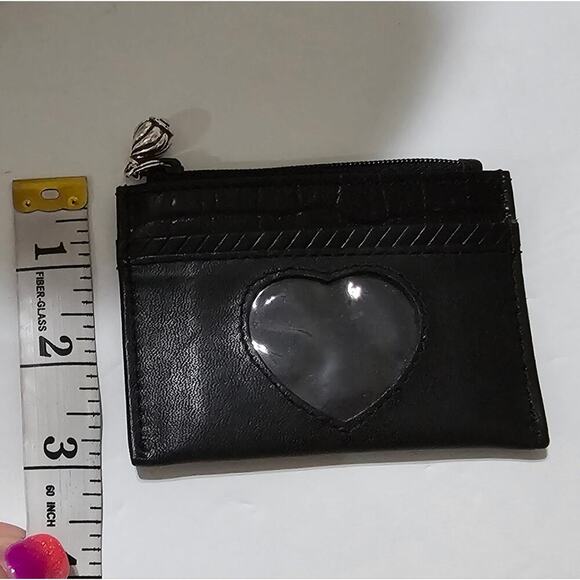 Brighton Black Leather Card Holder Wallet‎ - Picture 4 of 5